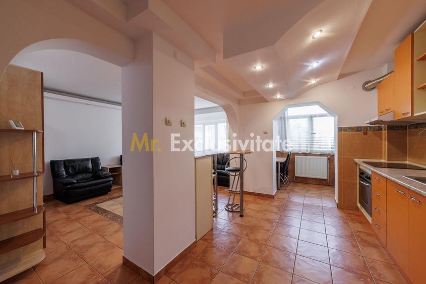 Apartament cu 3 camere decomandat, mobilat în Popa Șapcă