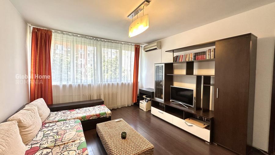 Apartament cu 2 camere decomandat, mobilat în Calea Victoriei