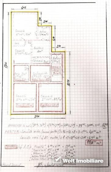 Casă individuală cu 6 camere cu Canalizare în Gară
