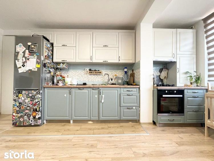 Apartament cu 3 camere semidecomandat, mobilat în Girocului