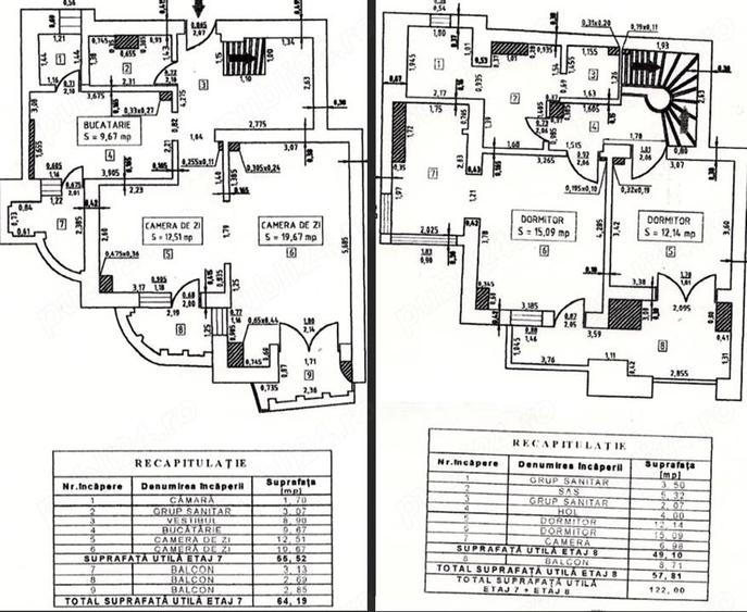 Penthouse Duplex 122 mp | Unirii | Splaiul Unirii | Sector 4 - 19