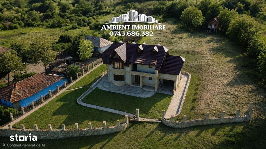 Casă cu 5 camere cu Teren 3200 Mp în Muntenii de Jos