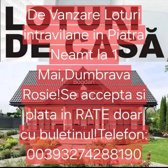 Vand teren intravilan!!RATE!!!