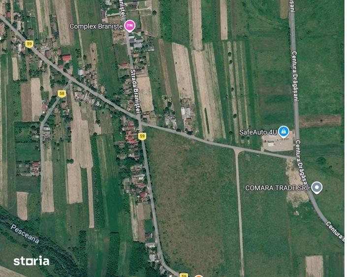 600 mp INTRAVILAN intre case DRAGASANI + 700 mp gradina, asfalt 30000 - 1
