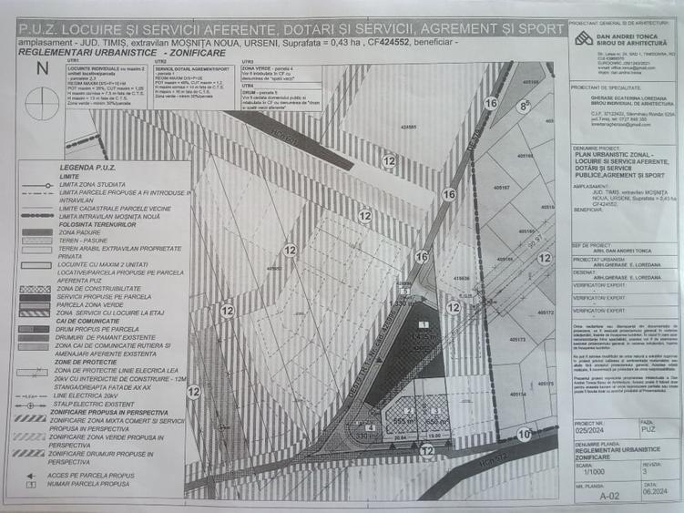 Teren Construcții extravilan de 4300 mp, în Moșnița Nouă