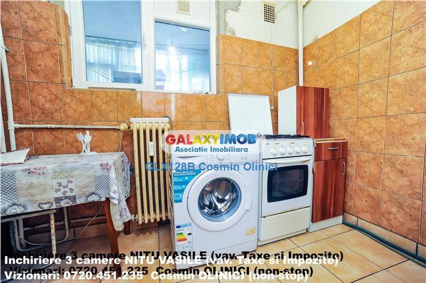 Apartament cu 3 camere semidecomandat, mobilat în Berceni