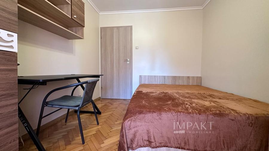 Apartament cu 3 camere decomandat, mobilat în Zorilor