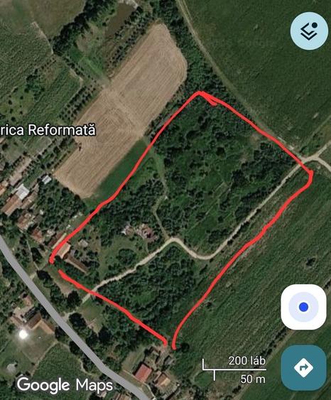 Teren de 21500 mp, în Sânmartin