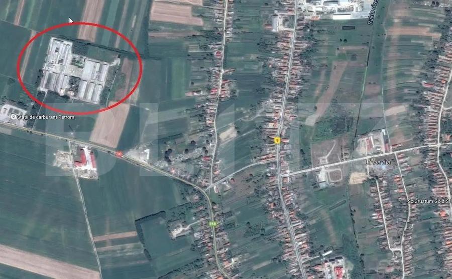 Spațiu industrial, de 12,994 mp, în Livada