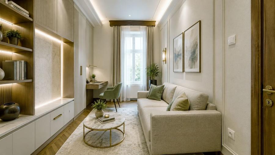 Apartament cu 8 camere semidecomandat în Central