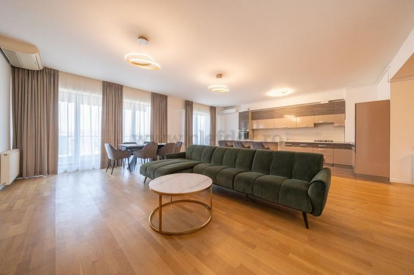 Apartament cu 4 camere semidecomandat, mobilat în Șoseaua Nordului