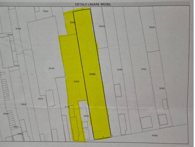 Teren Construcții intravilan de 4925 mp, în Florești