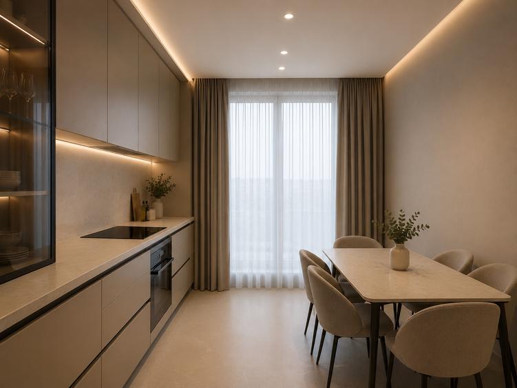 Apartament cu 3 camere decomandat în Militari