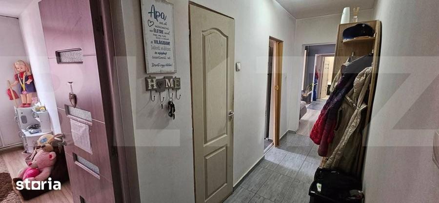 Apartament cu 3 camere semidecomandat în Ozun