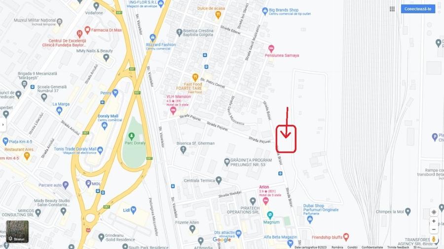 Teren Construcții intravilan de 3174 mp, în Poarta 6