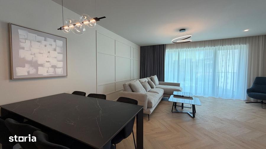 Apartament 4 camere de inchiriat superb-Zona Pipera-100 metri metrou - 4