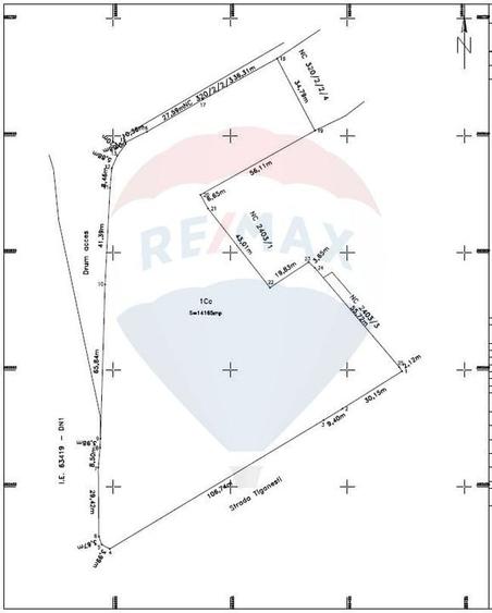 Teren Construcții intravilan de 14165 mp, în Ciolpani