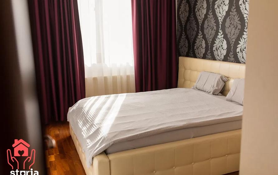 Apartament cu 2 camere semidecomandat, mobilat în Băneasa