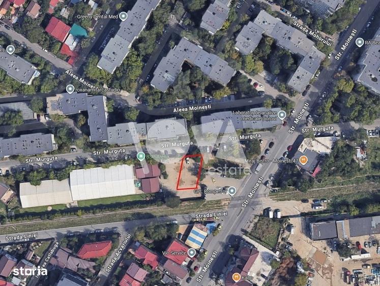 De vanzare: teren intravilan Militari - Parcul Liniei-Moinesti Murguta - 1
