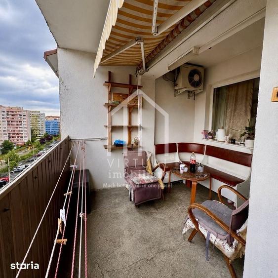 Apartament cu 3 camere, decomandat, etaj 6, bloc cu lift - M. Viteazu - 7