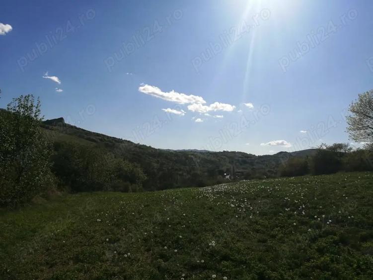 Teren de 4100 mp, în Ampoița