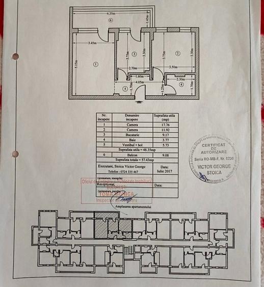 DE VÂNZARE| Apartament 2 camere decomandat - 7