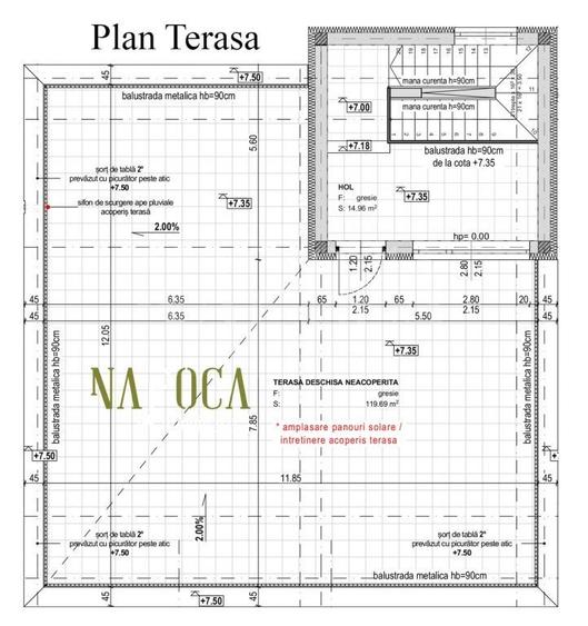 Duplex cu 4 camere cu Canalizare în Grigorescu