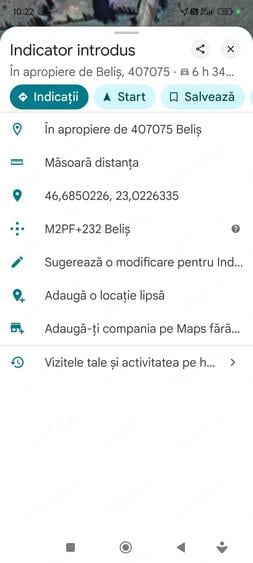 Teren de 800 mp, în Beliș