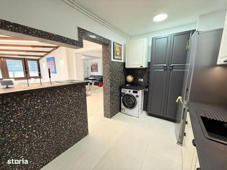 Apartament cu 5 camere semidecomandat, mobilat în Floreasca