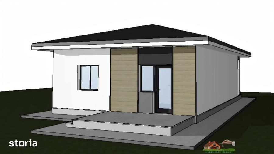 Casă cu 3 camere cu Teren 300 Mp în Ciurea