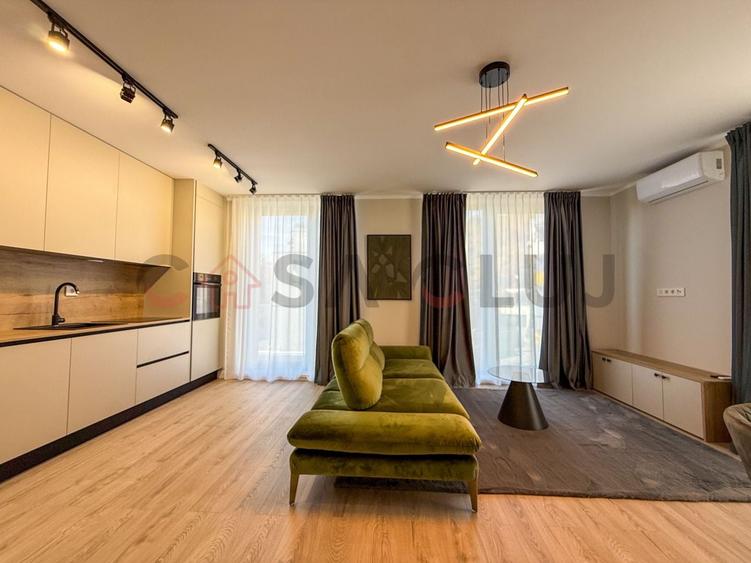 Apartament cu 2 camere semidecomandat, mobilat în Grigorescu