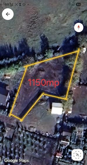 Teren de 1150 mp, în Central