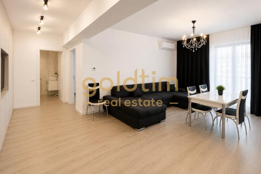 Apartament cu 3 camere decomandat, mobilat în Pipera