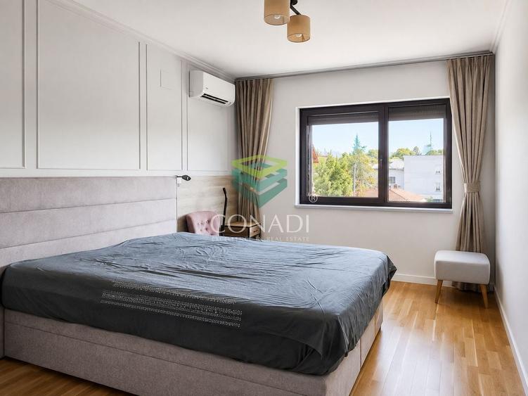 Apartament cu 3 camere semidecomandat, mobilat în Domenii