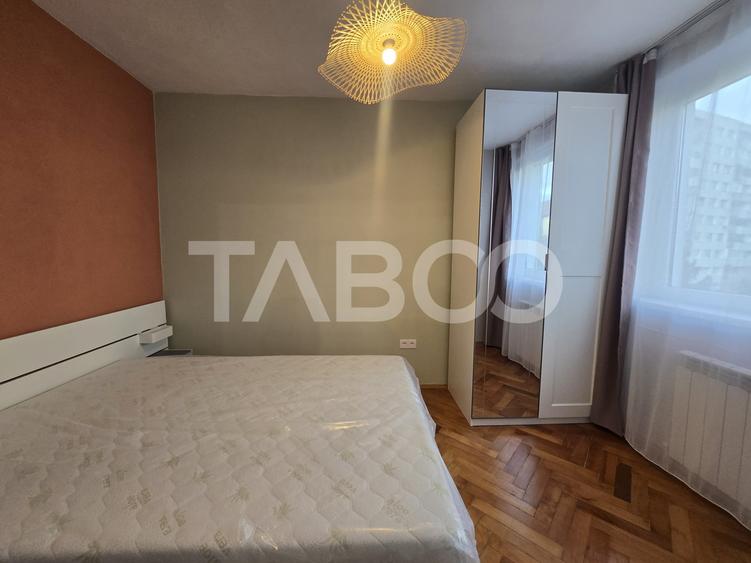 Apartament cu 3 camere semidecomandat, mobilat în Mihai Viteazul