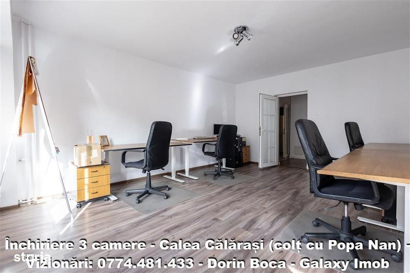 Apartament cu 3 camere decomandat în Calea Călărașilor