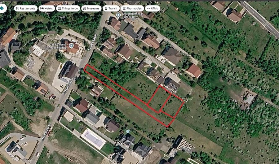 Teren de 765 mp, în Zăvoi