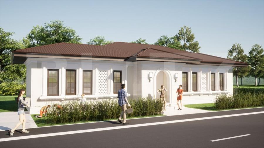 Casă cu 4 camere cu Teren 500 Mp în Central