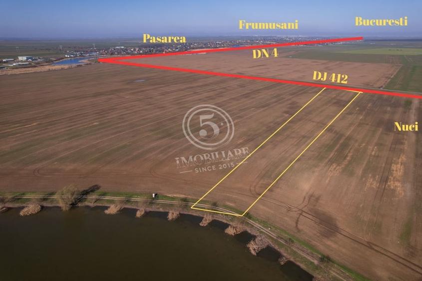 Teren Construcții intravilan de 17500 mp, în Frumușani