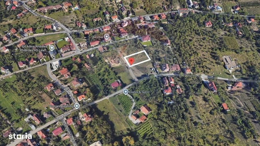 De vanzare teren 1.230 mp, zona Dealuri Oradea - Gheorghe Doja - 12