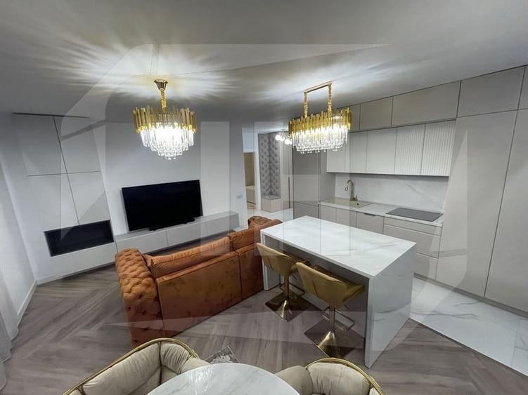 Apartament cu 3 camere semidecomandat, mobilat în Mărăști