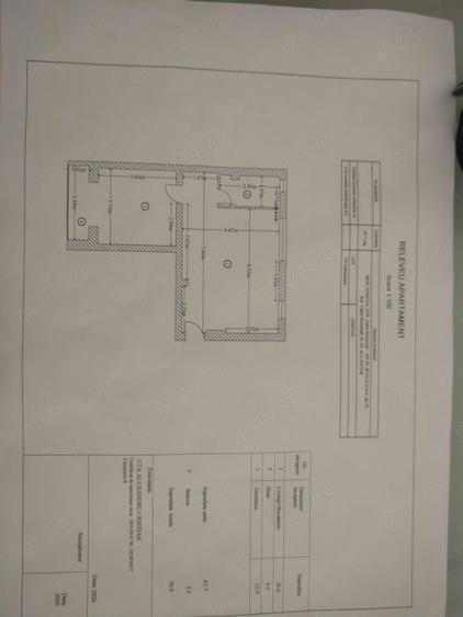 Apartament cu 2 camere semidecomandat în Calea București