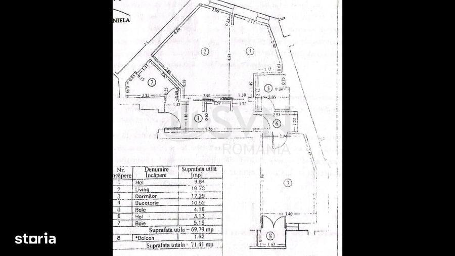 Apartament cu 2 camere decomandat, mobilat în Ferdinand