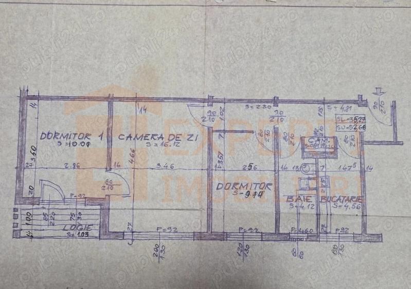 Apartament 3 camere de vânzare în zona Casa de Cultură - Constanța - 10