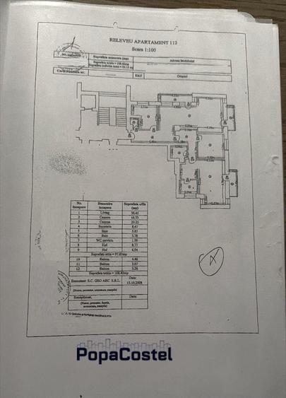 Apartament cu 3 camere decomandat, mobilat în Otopeni