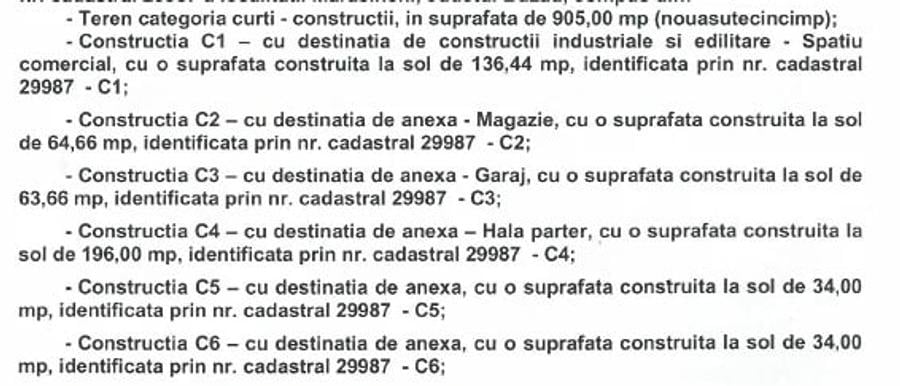 Spațiu comercial, de 905 mp, în Mărăcineni