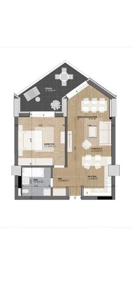 Apartament cu 2 camere în Șelimbăr