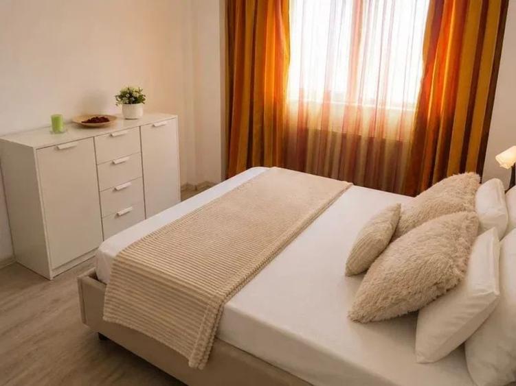 Apartament cu 2 camere semidecomandat, mobilat în Mihai Bravu
