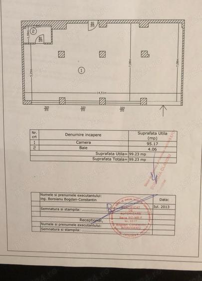 Spațiu comercial, de 100 mp, în Roșu