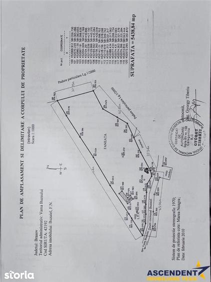 Casă cu 2 camere cu Teren 5425 Mp în Vama Buzăului